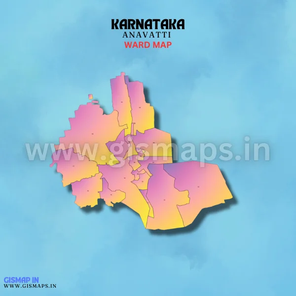 Anavatti Ward Map (Karnataka)